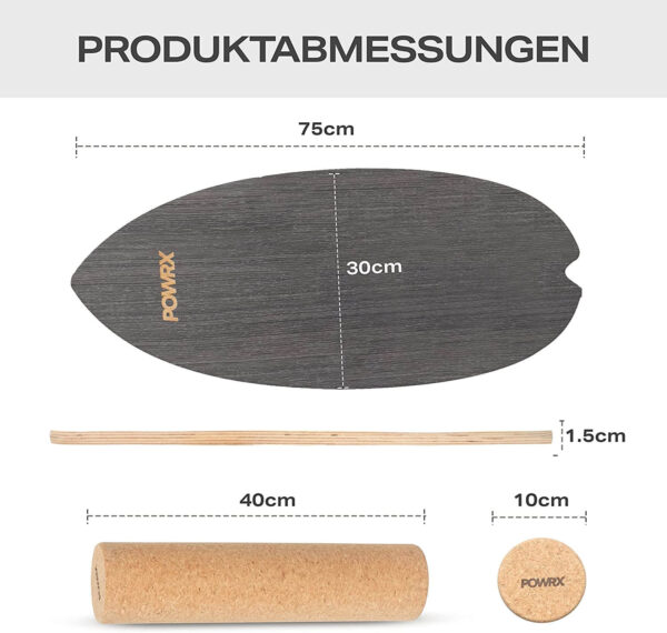 POWRX Balance Surf Board (2)